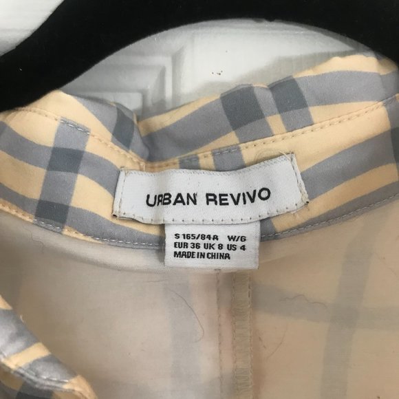 Urban Revivo Plaid Button Down Dress - Picture 4 of 4